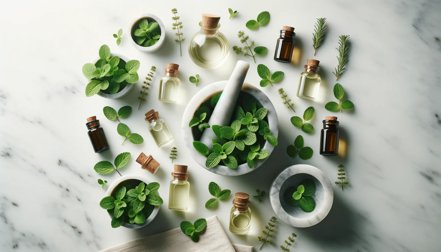 Ervas medicinais e cannabis para tratamento natural